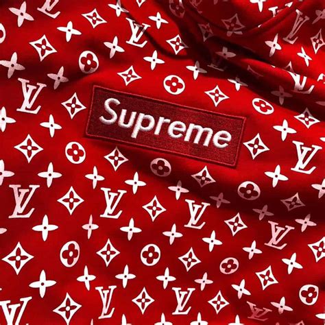 supreme x louis vuitton check.